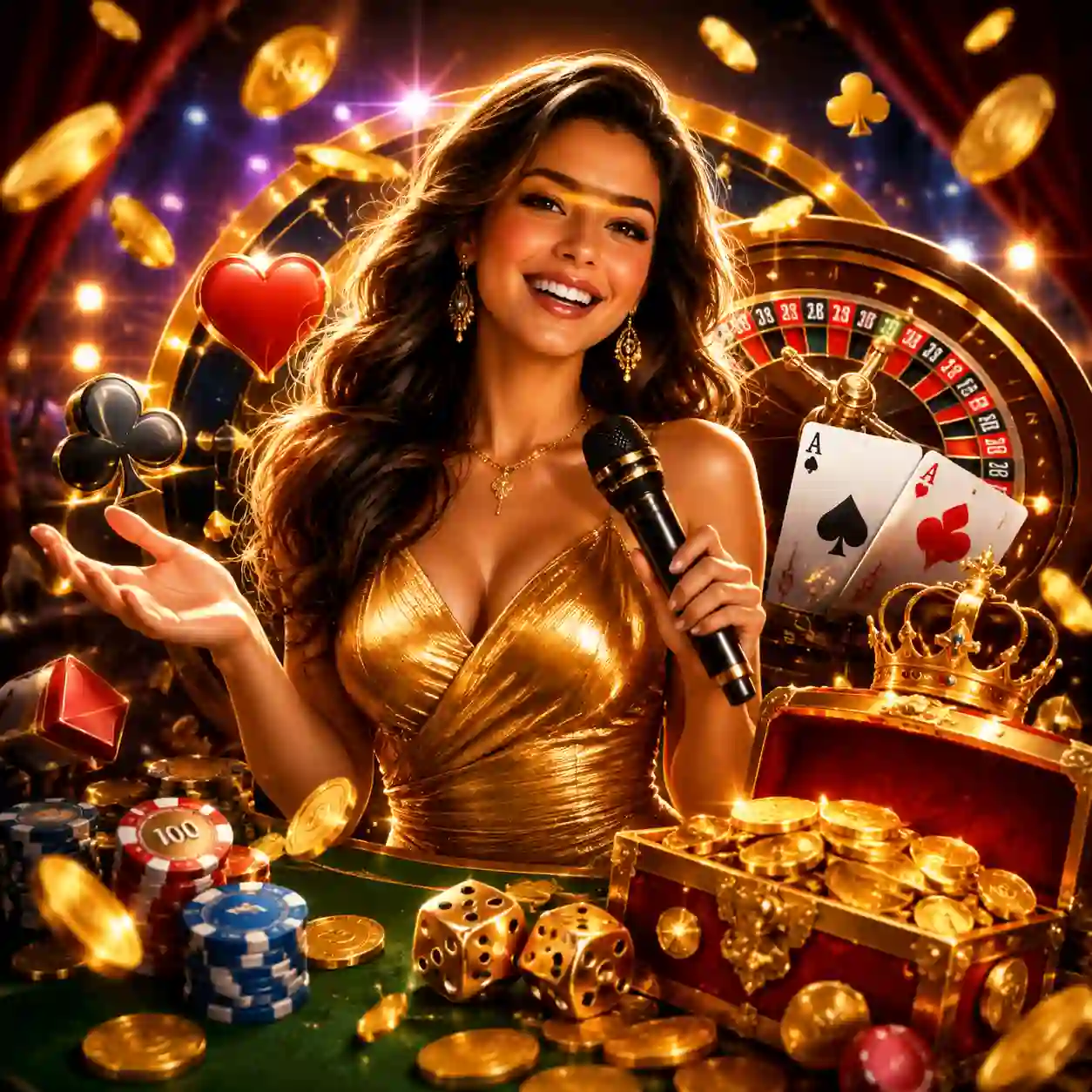 Mesa de cassino ao vivo com dealer
